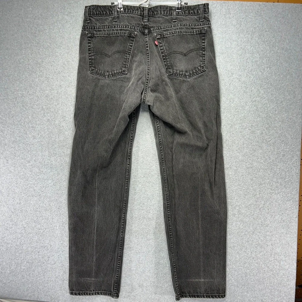 Vintage Levi's‎ Jeans 505 Mens 40x32 Black Cotton 80's Aesthetic Made in Canada